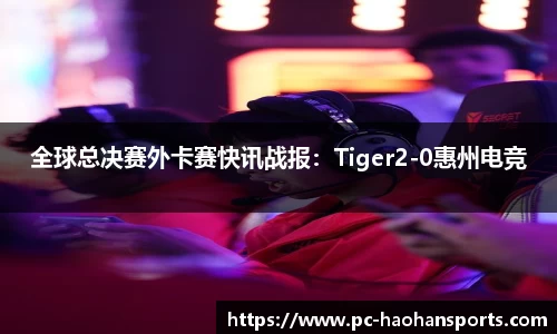 全球总决赛外卡赛快讯战报：Tiger2-0惠州电竞